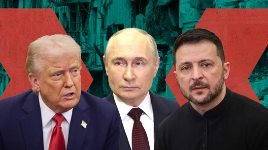 Zelenski, Putin y Trump acercan posturas Zelenski, Putin y Trump acercan posturas