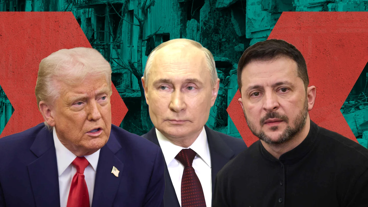Zelenski, Putin y Trump acercan posturas Zelenski, Putin y Trump acercan posturas