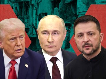 Zelenski, Putin y Trump acercan posturas