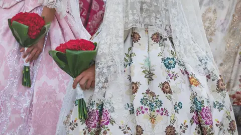 Ofrenda de flores de las fallas de Valencia Ofrenda de flores de las fallas de Valencia