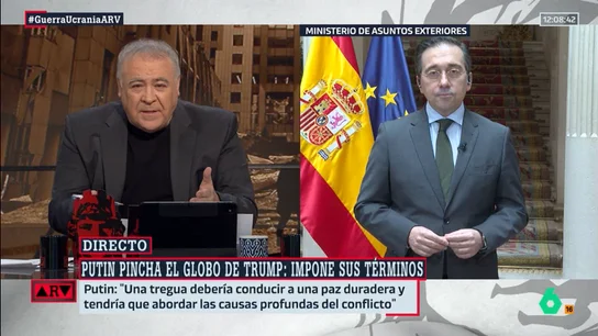 Albares pide a Feijóo una "oposición de Estado" para el gasto en defensa: "Que al menos coincida con el PP Europeo" Albares pide a Feijóo una "oposición de Estado" para el gasto en defensa: "Que al menos coincida con el PP Europeo"