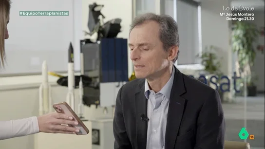 Pedro Duque, sobre Javi Poves Pedro Duque, sobre Javi Poves