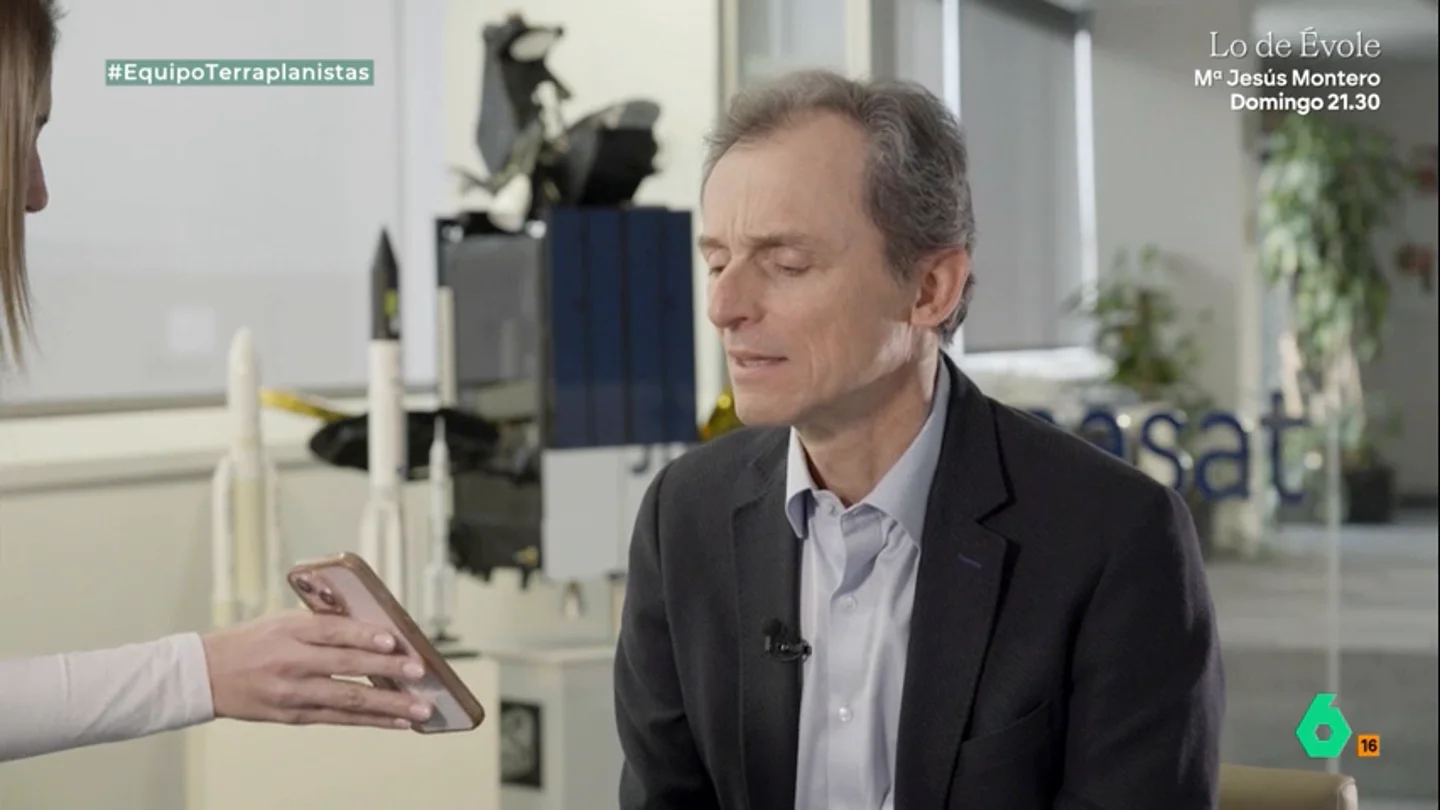 Pedro Duque, sobre Javi Poves Pedro Duque, sobre Javi Poves