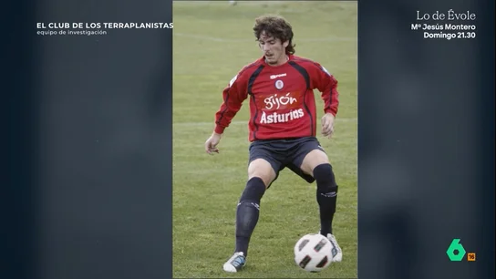 Javi Poves, en su etapa como futbolista Javi Poves, en su etapa como futbolista