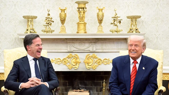El secretario general de la OTAN, Mark Rutte, y el presidente de Estados Unidos, Donald Trump, en la Casa Blanca El secretario general de la OTAN, Mark Rutte, y el presidente de Estados Unidos, Donald Trump, en la Casa Blanca