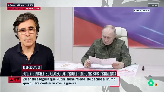 Sandro Pozzi, sobre las negociaciones de paz entre Ucrania y Rusia: "Putin juega con la impaciencia de Donald Trump" Sandro Pozzi, sobre las negociaciones de paz entre Ucrania y Rusia: "Putin juega con la impaciencia de Donald Trump"