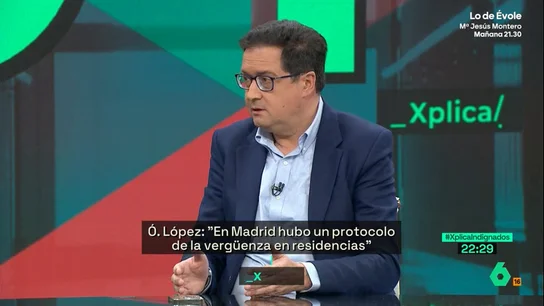 Óscar López desmiente a Ayuso y se muestra tajante: "Los protocolos de la vergüenza existieron" Óscar López desmiente a Ayuso y se muestra tajante: "Los protocolos de la vergüenza existieron"