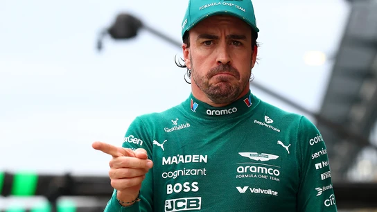 Fernando Alonso durante la clasificación del GP de Australia Fernando Alonso durante la clasificación del GP de Australia