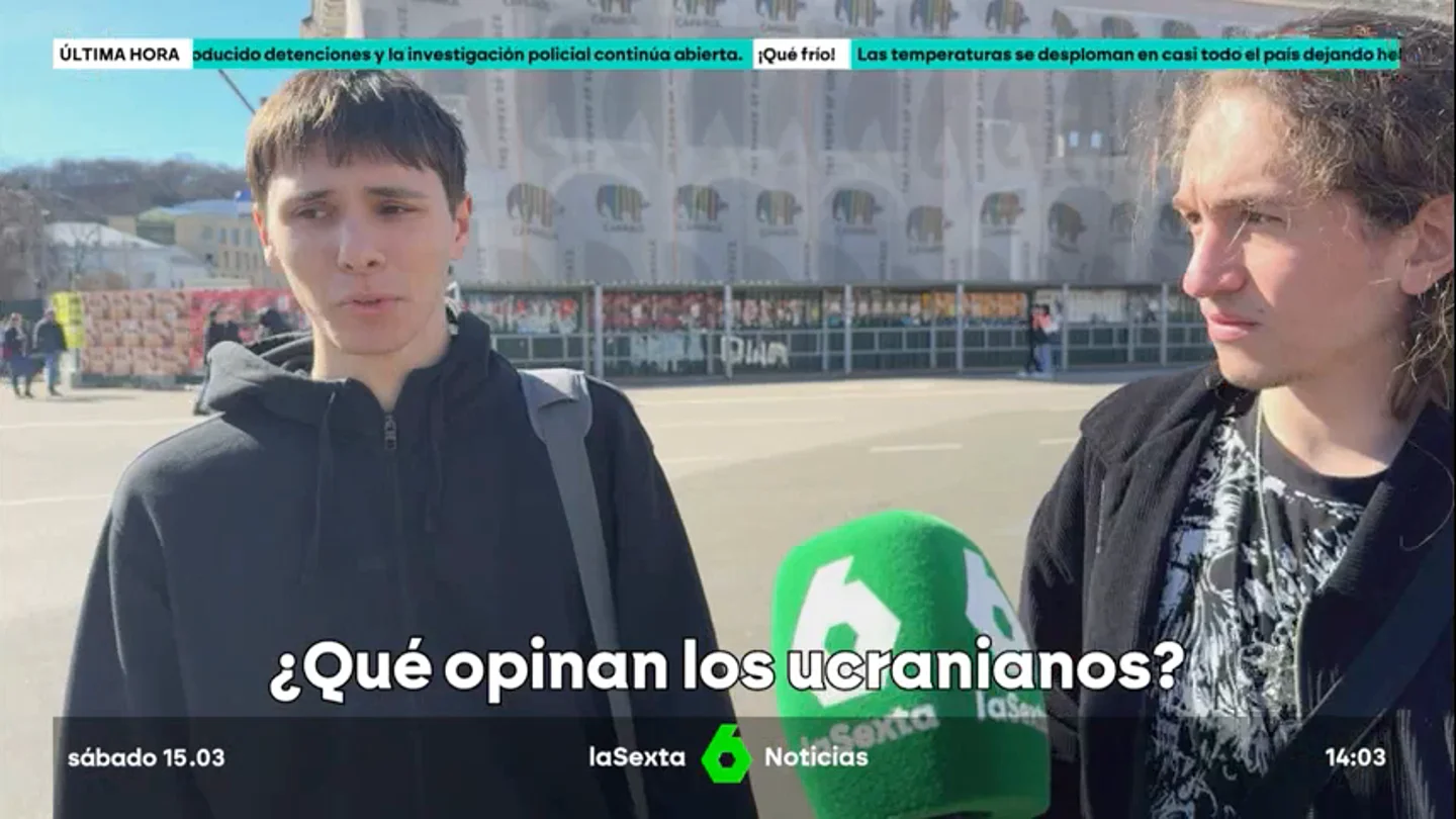 Jóvenes ucranianos hablan sobre la guerra Jóvenes ucranianos hablan sobre la guerra