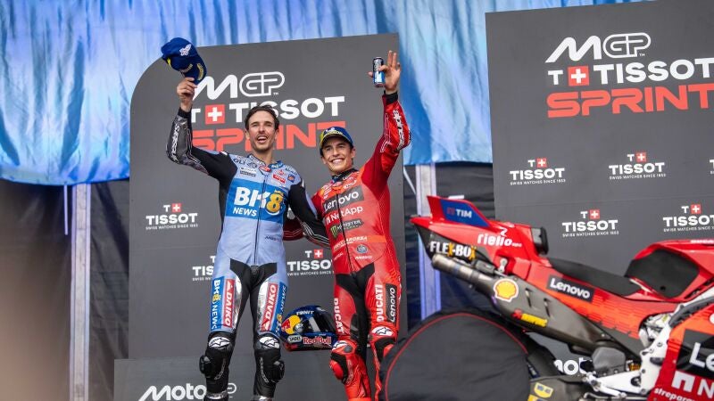 Álex Márquez y Marc Márquez 