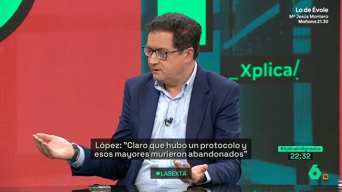 Óscar López, en laSexta Xplica Óscar López, en laSexta Xplica