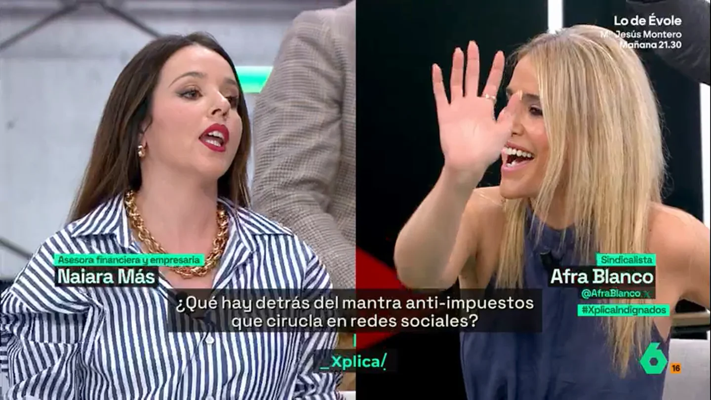 Afra Blanco, ante Naiara Más Afra Blanco, ante Naiara Más