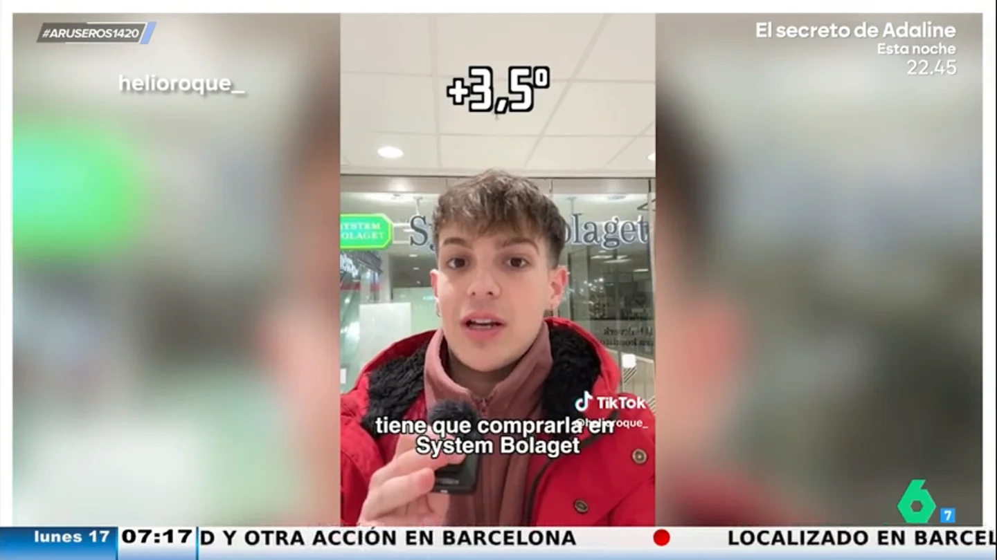 Un español que viva en Suecia explica las estrictas normas para comprar alcohol allí: "Es una especie de monopolio" Un español que viva en Suecia explica las estrictas normas para comprar alcohol allí: "Es una especie de monopolio"