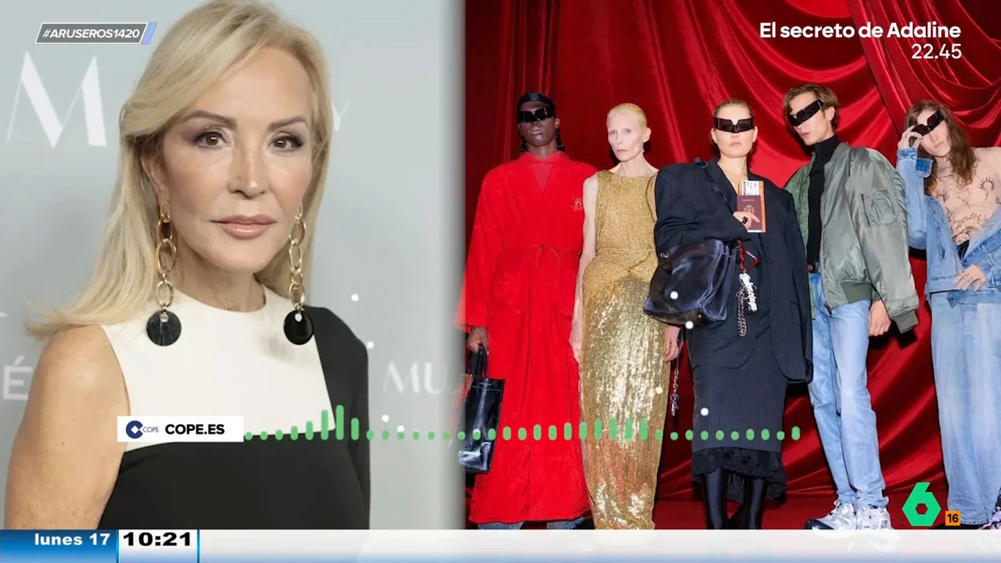 Carmen Lomana, tajante contra Balenciaga: "Si levantara la cabeza y viera lo que hacen con su firma no lo soportaría" Carmen Lomana, tajante contra Balenciaga: "Si levantara la cabeza y viera lo que hacen con su firma no lo soportaría"