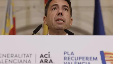 Mazón avanza un acuerdo con Vox para los presupuestos, que presentará el jueves: "No podemos ni vamos a esperar" Mazón avanza un acuerdo con Vox para los presupuestos, que presentará el jueves: "No podemos ni vamos a esperar"