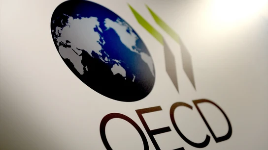 Logo de la OECD. Logo de la OECD.