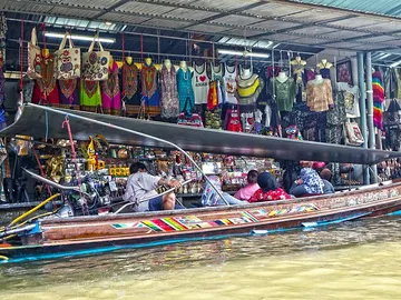Damnoen Saduak, el mercado flotante Damnoen Saduak, el mercado flotante