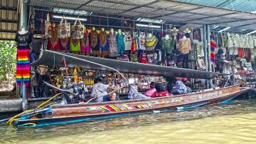 Damnoen Saduak, el mercado flotante 