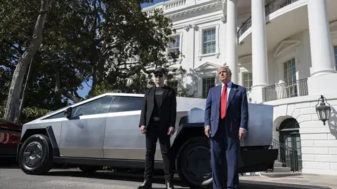 Trump y Elon Musk Tesla Trump y Elon Musk Tesla