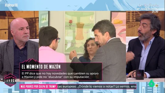 Juan del Val pide la dimisión o destitución de Mazón: "No para de mentir; váyase o que alguien fuerce que se vaya" Juan del Val pide la dimisión o destitución de Mazón: "No para de mentir; váyase o que alguien fuerce que se vaya"