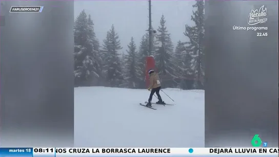 Alfonso Arús, sobre la 'trampa' de Georgina Rodríguez esquiando: "La idea de acelerar la imagen es brillante" Alfonso Arús, sobre la 'trampa' de Georgina Rodríguez esquiando: "La idea de acelerar la imagen es brillante"