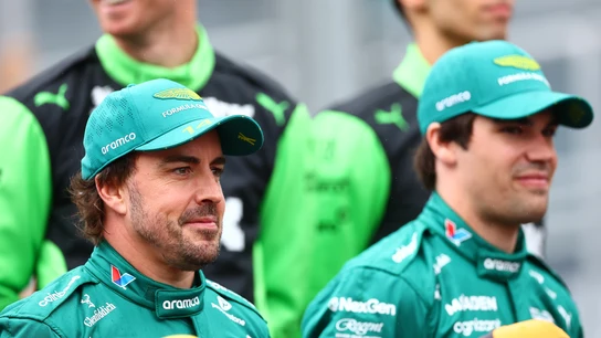 Fernando Alonso y Lance Stroll Fernando Alonso y Lance Stroll