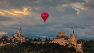 Paseo en globo sobre Segovia