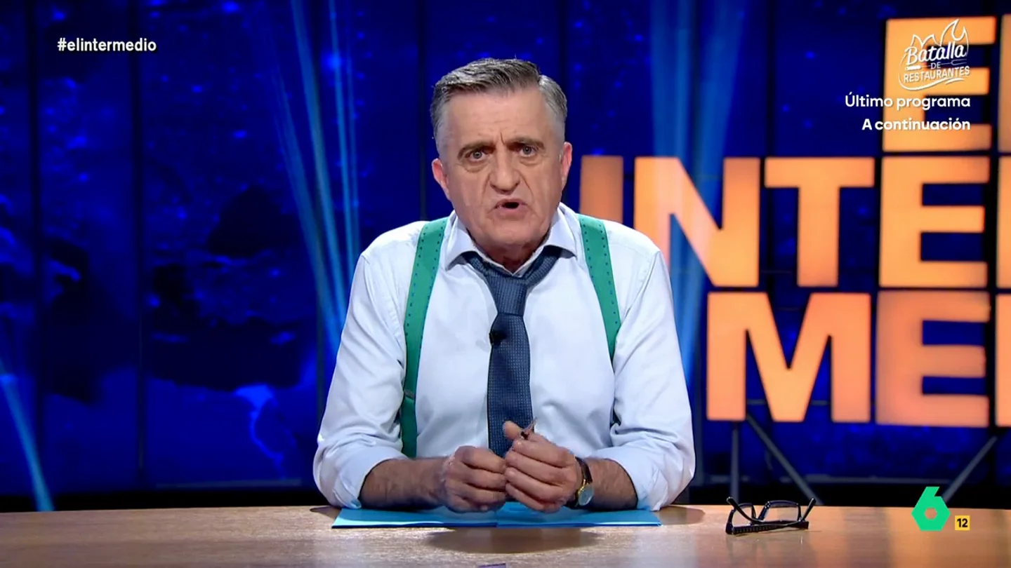 Wyoming, sobre Mazón: "Es llamativo que en una zona tan afectada por las DANAS elimine políticas de la agenda verde" Mientras Mazón asume las tesis de Vox y se niega a cumplir el Pacto Verde europeo, sus propios compañeros del PP, como Juanma Moreno o Alfonso Rueda, defienden la existencia del cambio climático. La respuesta de Wyoming, en este vídeo.