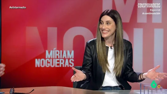 'Miriam Nogueras' desvela su táctica 'mátemática' para negociar con el Gobierno 'Miriam Nogueras', imitada por Cristina Gallego, descubre en este vídeo sus trucos para negociar con el Gobierno: "Podríamos pedir lo que nos diera la gana, como que Puigdemont fuera emperador de Cataluña".