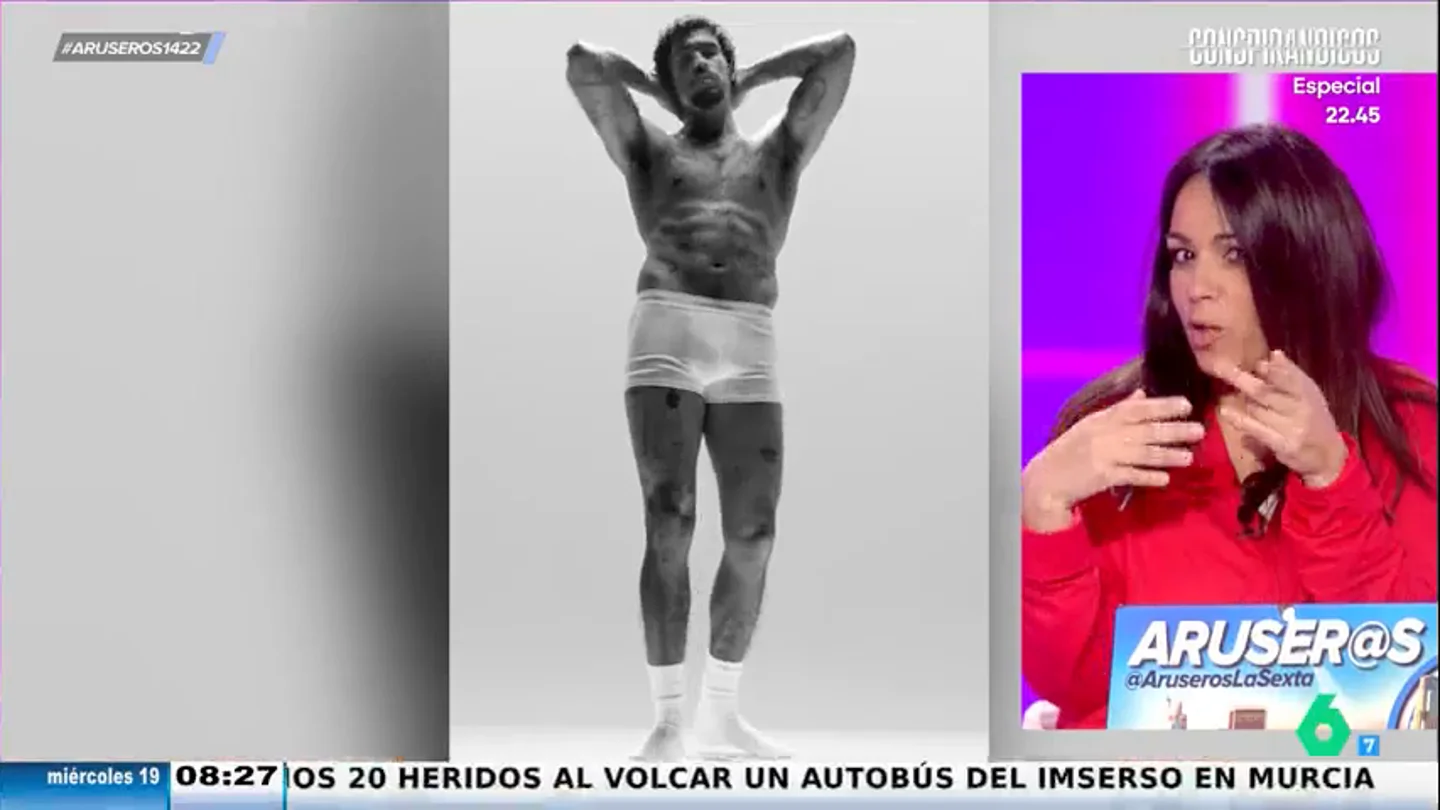 El susto de Patricia Benítez al ver a Bad Bunny en calzoncillos: "Está muy abultado eso, parece un torero" El susto de Patricia Benítez al ver a Bad Bunny en calzoncillos: "Está muy abultado eso, parece un torero"
