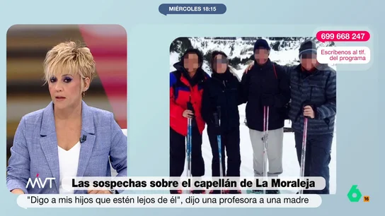 Cristina Pardo estalla contra el colegio que ignoró los avisos sobre el cura acusado de agresión sexual: “Me parece un choteo” Cristina Pardo estalla contra el colegio que ignoró los avisos sobre el cura acusado de agresión sexual: “Me parece un choteo”