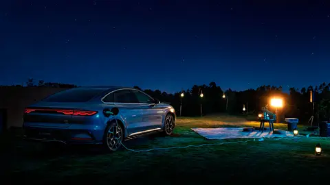 Un BYD Han Un BYD Han