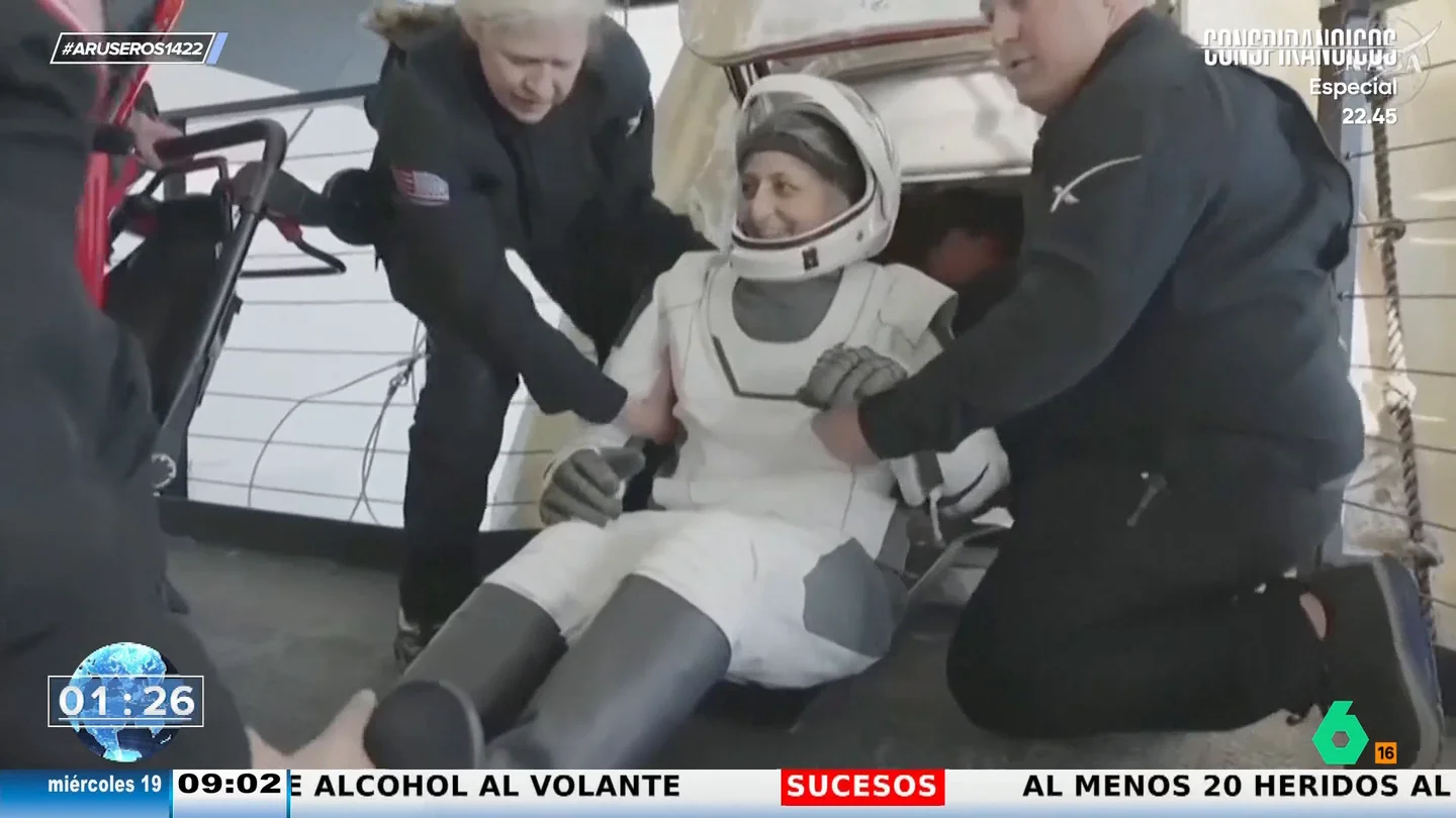 Alfonso Arús, sobre los astronautas rescatados: "Están hablando de exitazo cuando podían haber vuelto en septiembre" Alfonso Arús, sobre los astronautas rescatados: "Están hablando de exitazo cuando podían haber vuelto en septiembre"
