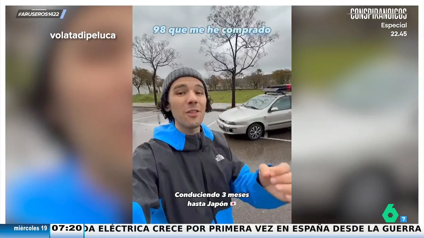 Un joven español quiere llegar a Japón en coche con un Fiat Marea del 98: "Mi intención es dormir en él" Un joven español quiere llegar a Japón en coche con un Fiat Marea del 98: "Mi intención es dormir en él"