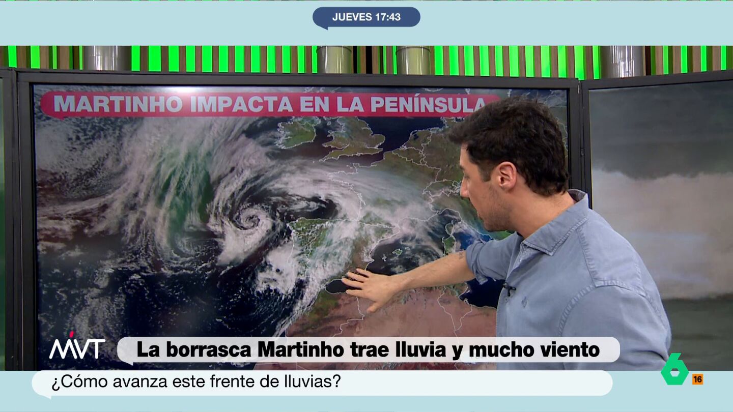 ¿Cómo avanza este frente de lluvias? Nos lo cuenta Francisco Cacho 