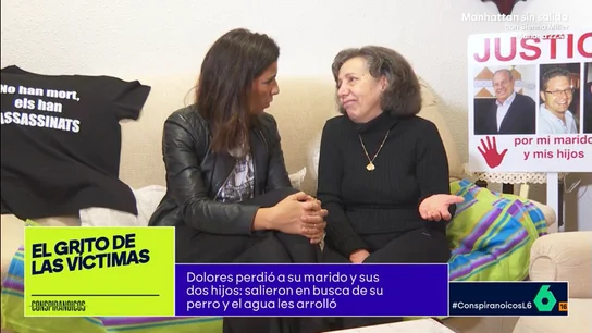 COSPIRANOICOS: Dolores, víctima de la DANA: "Mazón no se merece que lo llame por su nombre" COSPIRANOICOS: Dolores, víctima de la DANA: "Mazón no se merece que lo llame por su nombre"