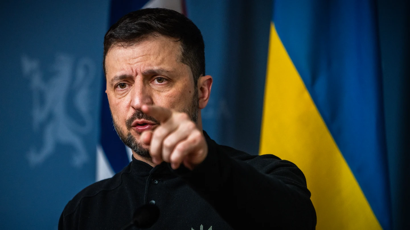 El presidente ucraniano, Volodímir Zelenski en una rueda de prensa en Oslo, Noruega El presidente ucraniano, Volodímir Zelenski en una rueda de prensa en Oslo, Noruega