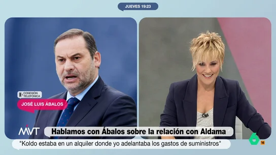 Cristina Pardo, durante su entrevista con Ábalos: "La UCO trabaja más que Jésica" Cristina Pardo entrevista en este vídeo a José Luis Ábalos sobre su relación con Víctor de Aldama, Koldo García y el informe patrimonial de la UCO en el marco de la trama de corrupción en el Ministerio de Fomento.