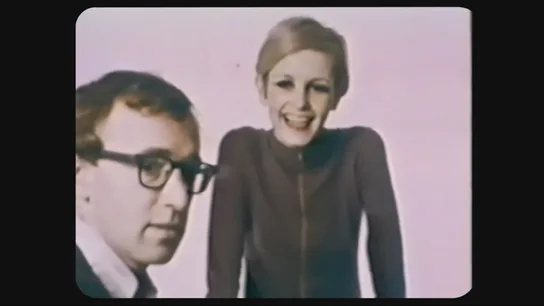 Woody Ellen y Twiggy Woody Ellen y Twiggy