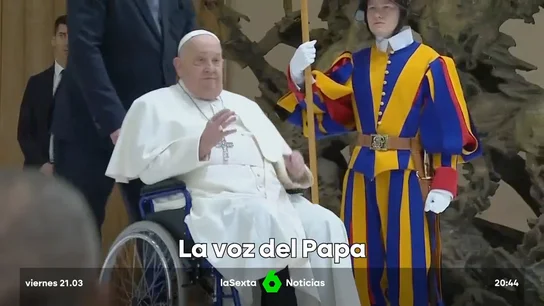 El cardenal Fernández informa que el Papa "casi tendrá que volver a aprender a hablar" y anticipa "una nueva etapa" en su pontificado a su regreso El cardenal Fernández informa que el Papa "casi tendrá que volver a aprender a hablar" y anticipa "una nueva etapa" en su pontificado a su regreso