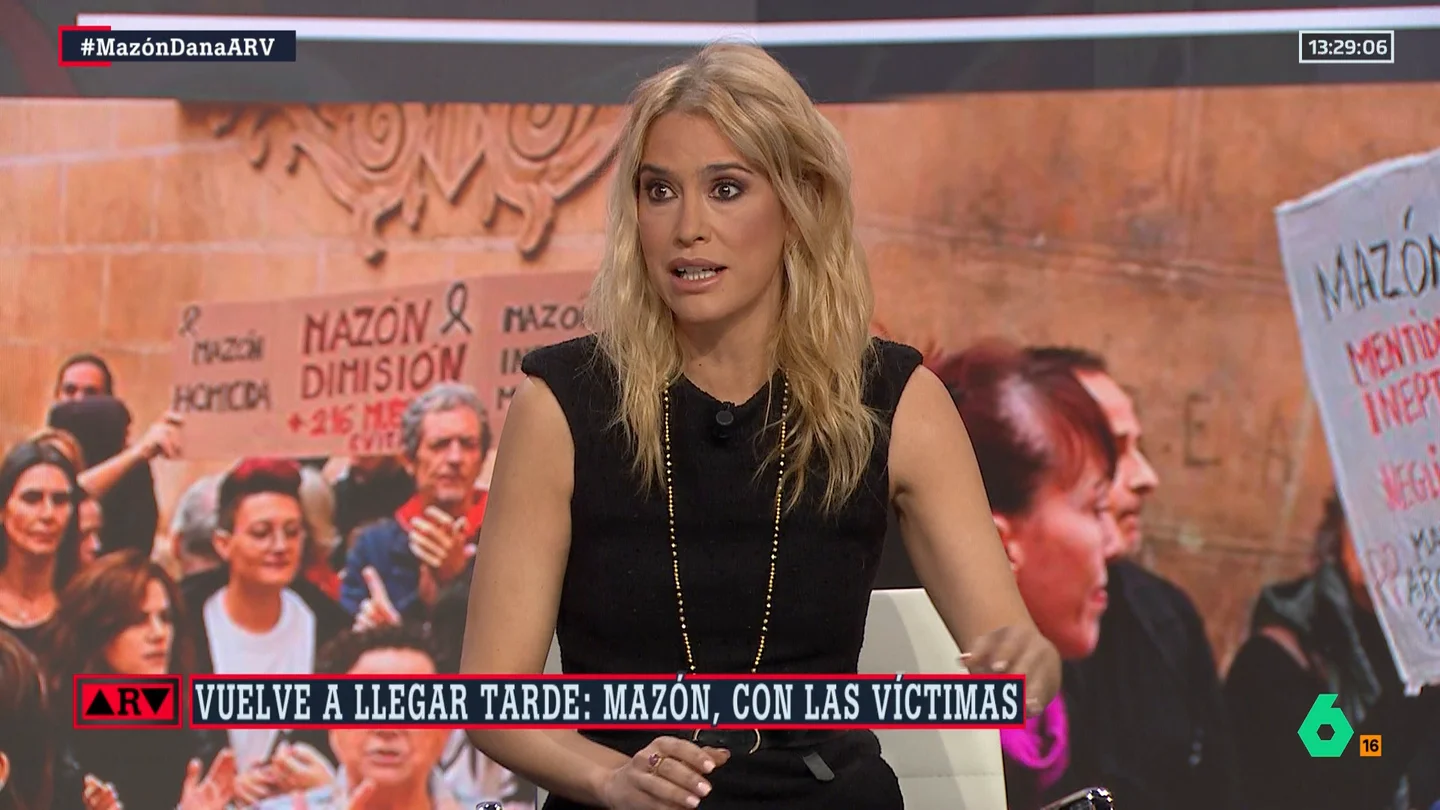 Afra Blanco, ante la actitud del PP con Mazón: "Ha demostrado que no tienen poder territorial ni criterio" Afra Blanco, ante la actitud del PP con Mazón: "Ha demostrado que no tienen poder territorial ni criterio"