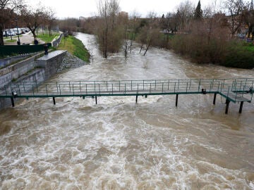 caudal del Manzanares, lluvia