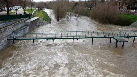 caudal del Manzanares, lluvia caudal del Manzanares, lluvia