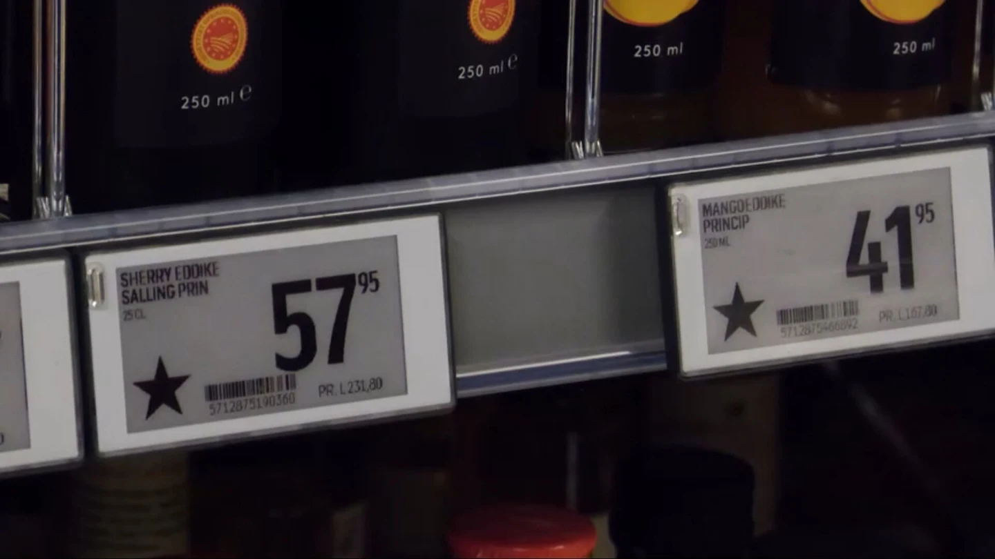 La estrella negra en los supermercados de Dinamarca La estrella negra en los supermercados de Dinamarca