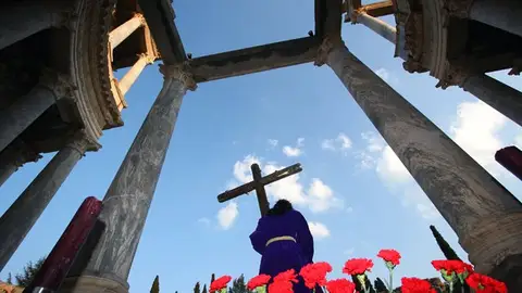 Santo Cristo de la Humildad en el Teatro Romano de Mérida Santo Cristo de la Humildad en el Teatro Romano de Mérida