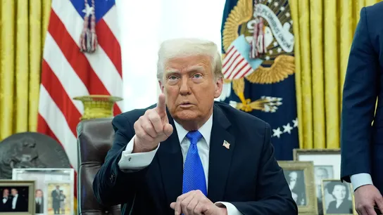El presidente de Estados Unidos, Donald Trump El presidente de Estados Unidos, Donald Trump