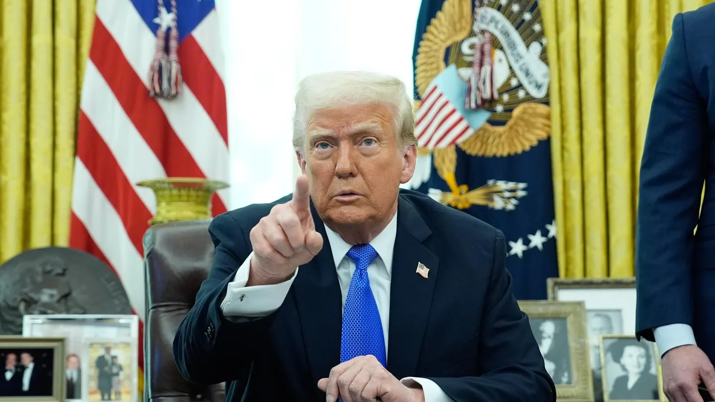 El presidente de Estados Unidos, Donald Trump El presidente de Estados Unidos, Donald Trump