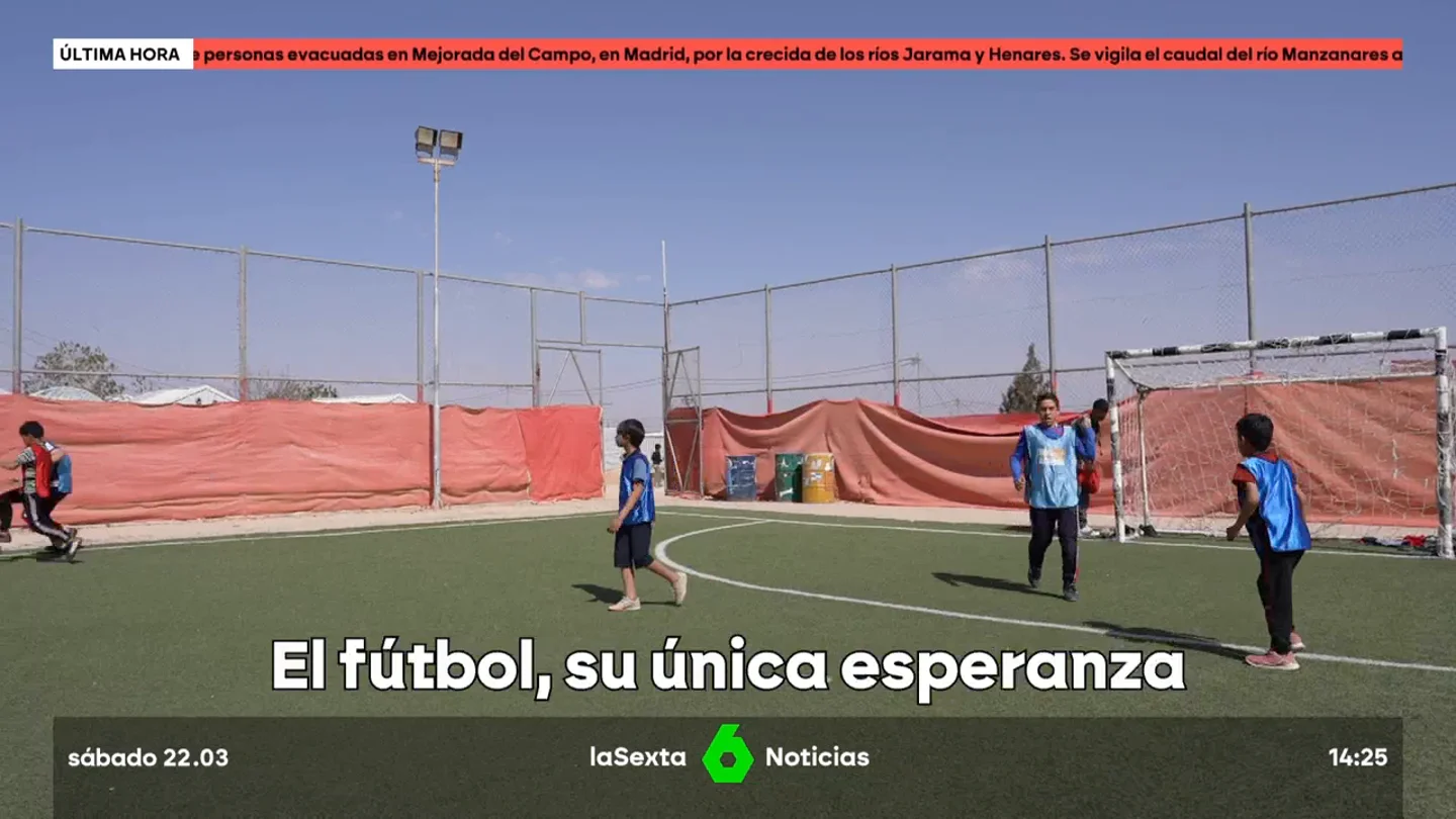 El fútbol, la esperanza en los campos de refugiados El fútbol, la esperanza en los campos de refugiados