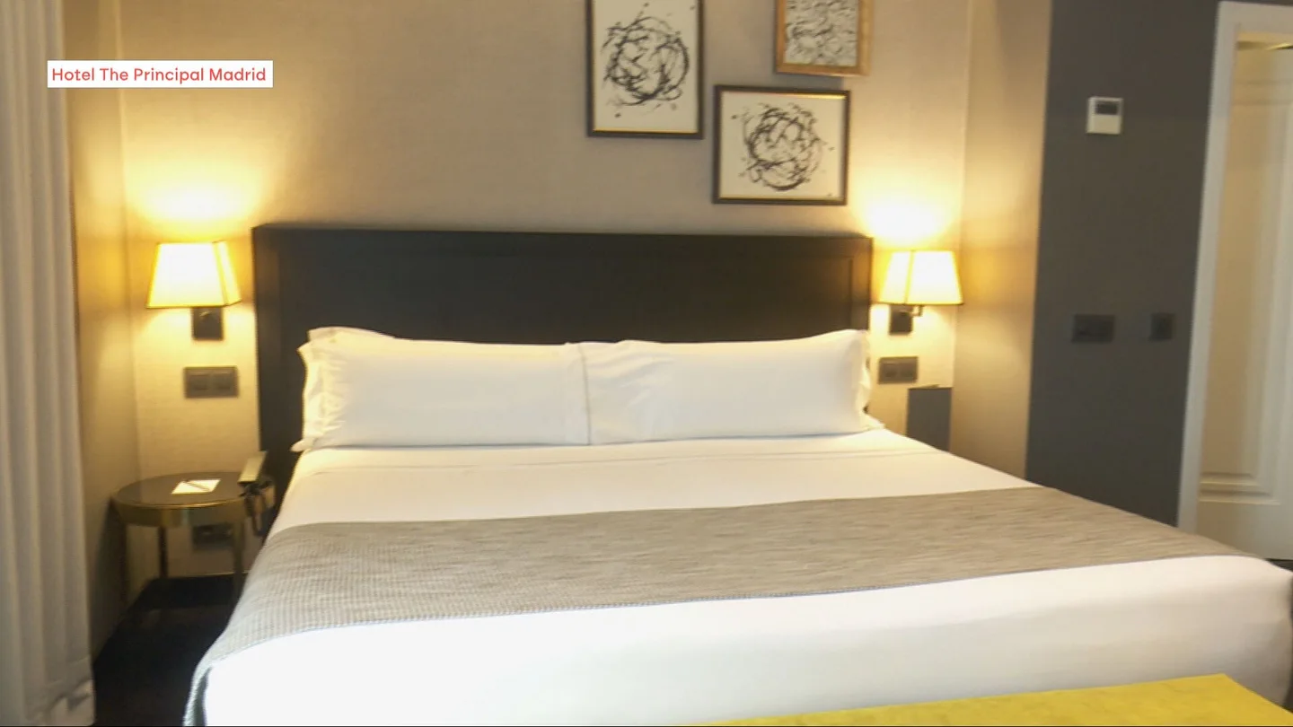 Una habitación de hotel en 'The Principal' (Madrid) Una habitación de hotel en 'The Principal' (Madrid)