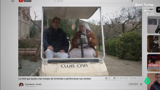 El carrito de golf de las monjas de Belorado El carrito de golf de las monjas de Belorado